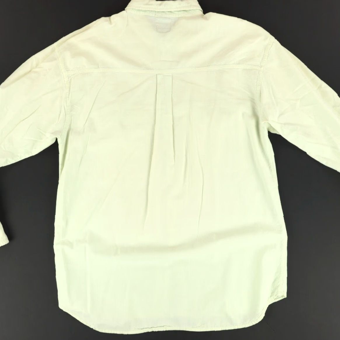 Vintage VTG Shah Safari Shirt Green M Men Long Sleeve Button Down Cotton Solid Vintage SHIRT Size US M / EU 48-50 / 2 - 4 Thumbnail