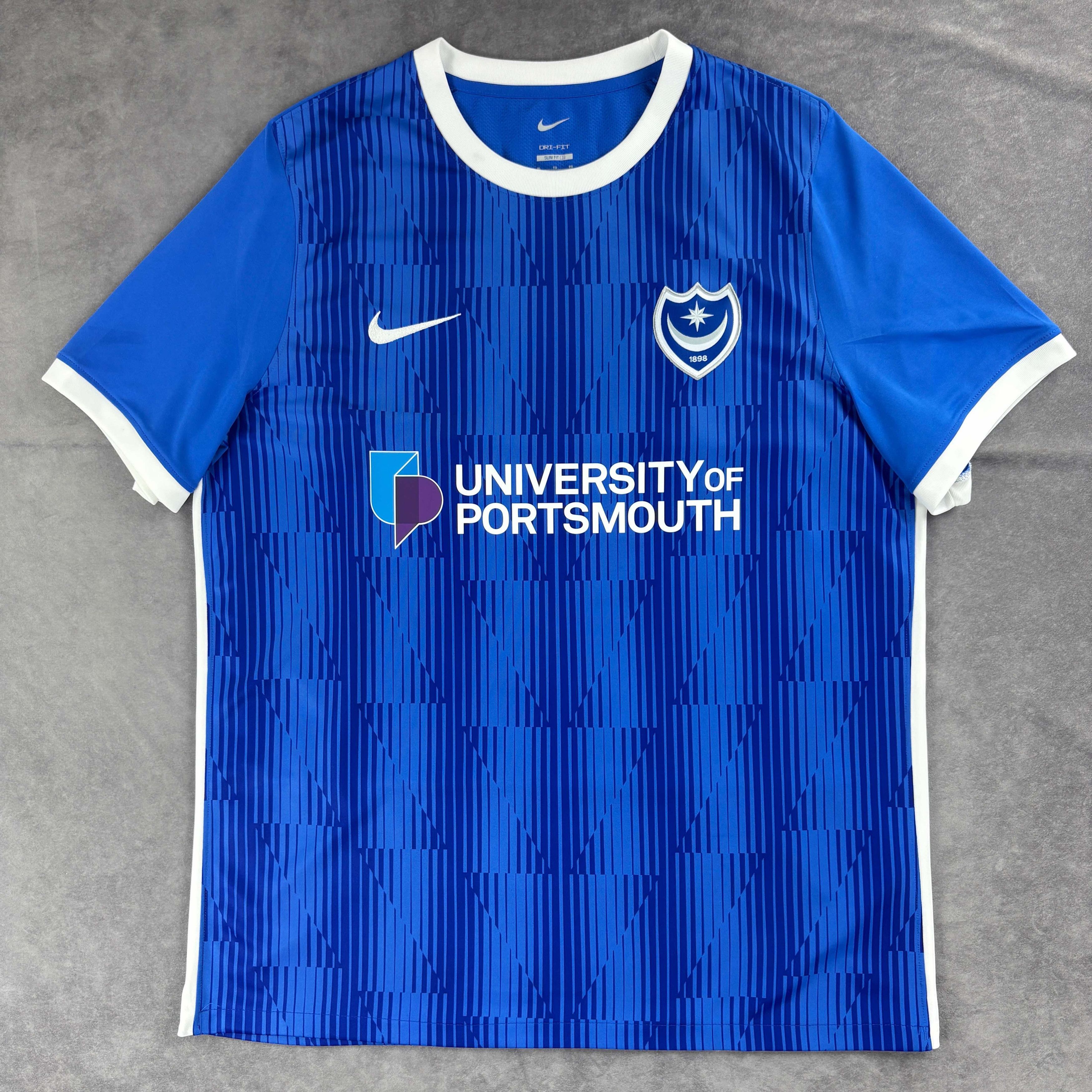Nike Portsmouth 2023-24 Nike home football jersey shirt size XL Size US XL / EU 56 / 4 - 1 Thumbnail
