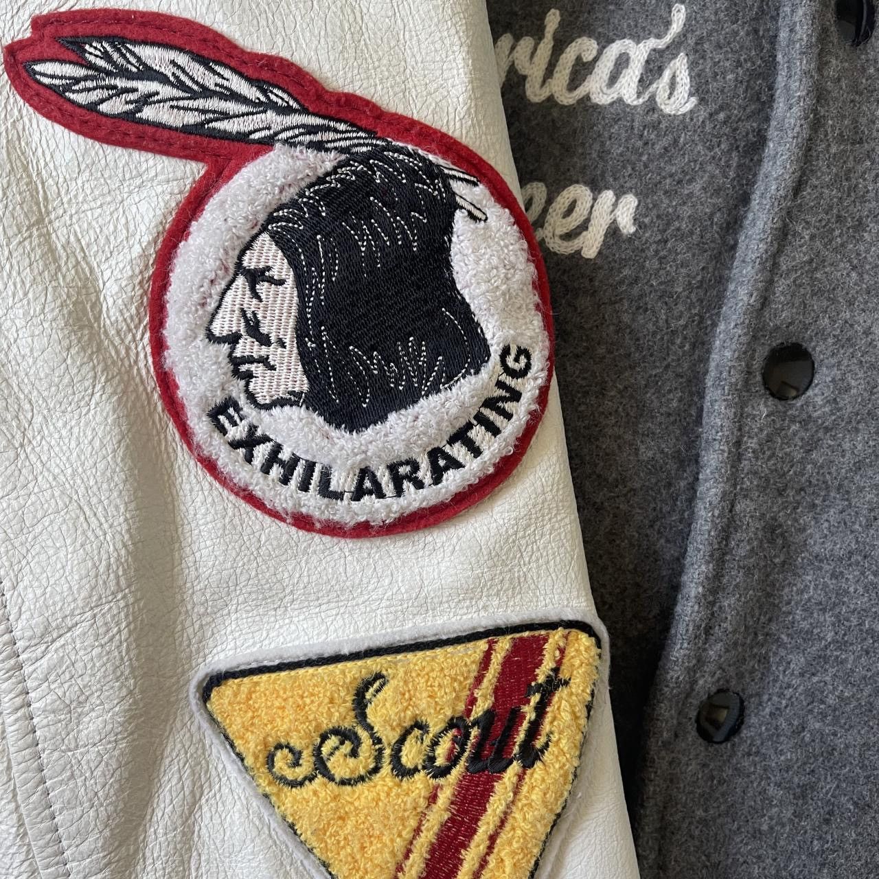 Indian Motorcycle × Whitesville Indian Motorcycle Varsity Jacket Size US S / EU 44-46 / 1 - 3 Thumbnail
