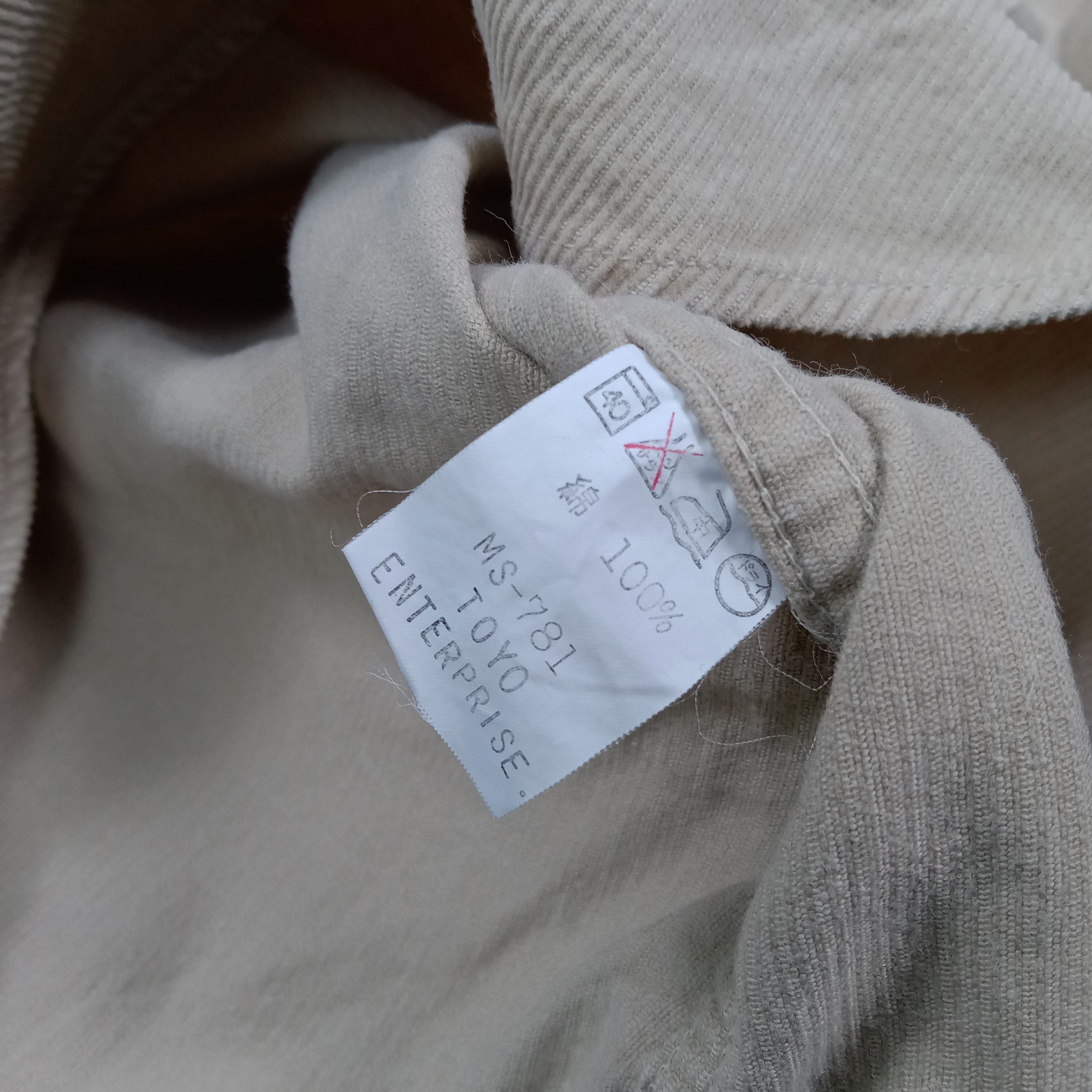 Sugar Cane Vintage Sugar Cane Corduroy Button Up Shirt C276N33 Size US M / EU 48-50 / 2 - 7 Thumbnail