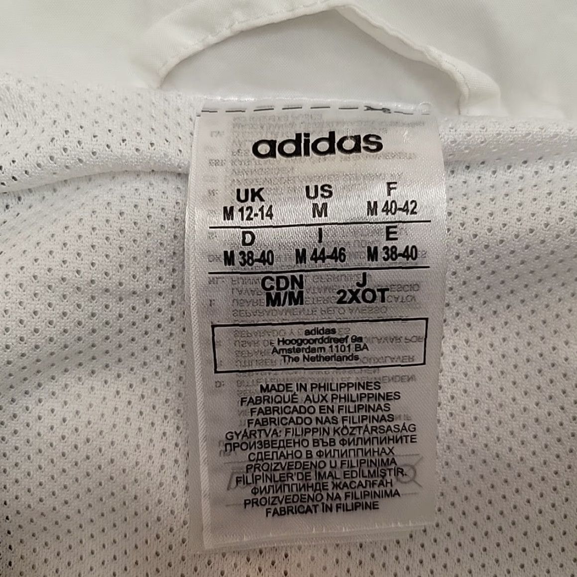 Adidas Adidas Jacket Men M White Navy Red Colorblock Logo Track Zip Up 90s Streetwear Mens Size US M / EU 48-50 / 2 - 4 Thumbnail