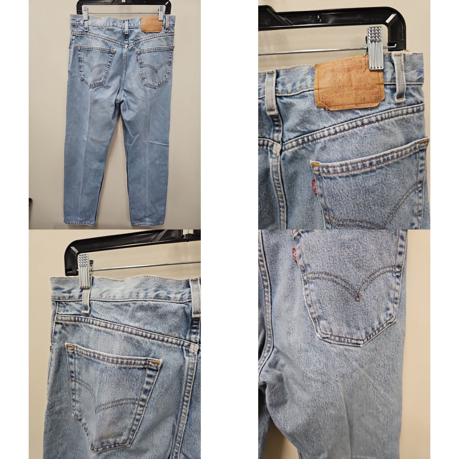 Levi's VINTAGE Levi's 505 Jeans Shirt? (Note: This seems incorrect) Size US 34 / EU 50 - 9 Thumbnail