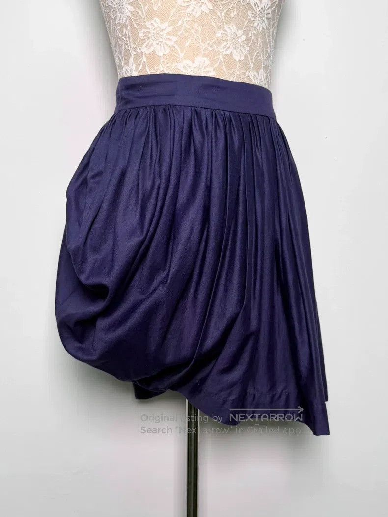 Vivienne Westwood Vivienne Westwood size 1 Navy Blue Irregular 3D Pleat Pleat Size 24" / US 00 / IT 34 - 1 Thumbnail
