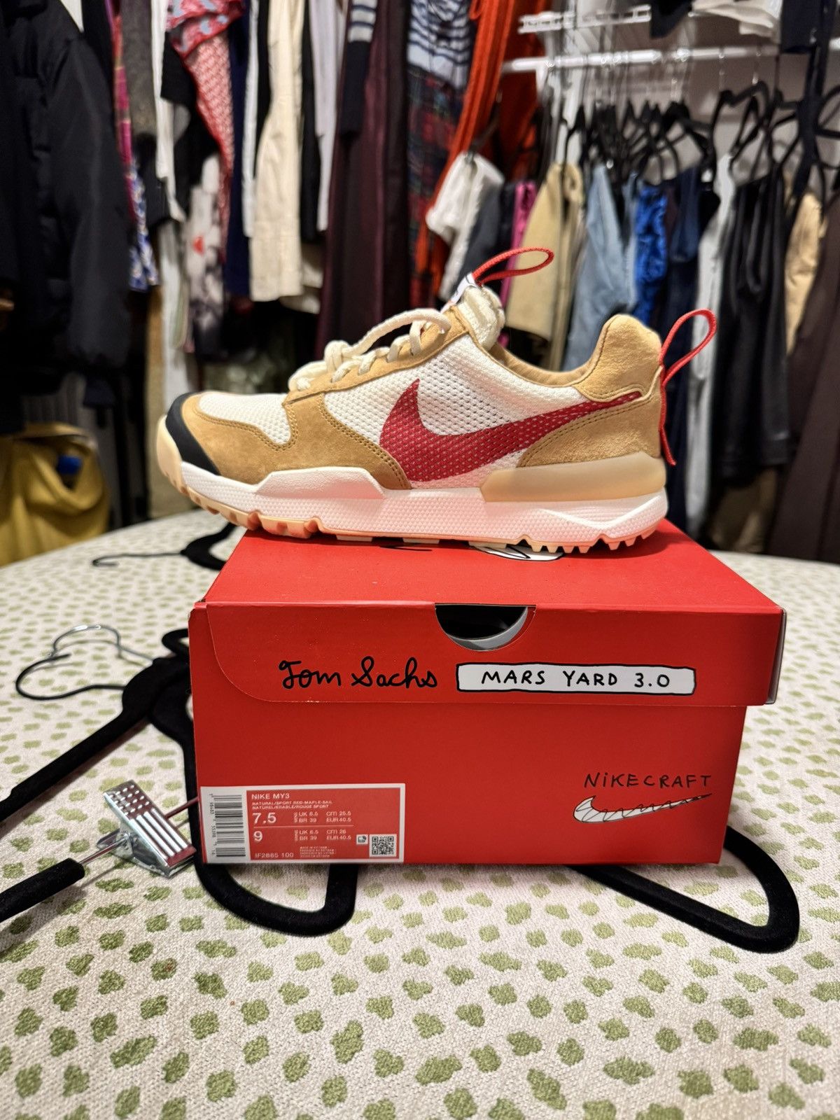 Nike × Tom Sachs Nike Mars Yard 3.0 Size US 9 / IT 39 - 1 Thumbnail