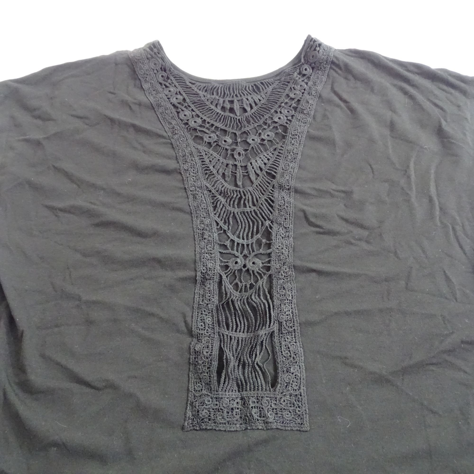 Shein Shein Black Knit Top Women Size XL US 12 L Sleeveless Size L / US 10 / IT 46 - 2 Thumbnail