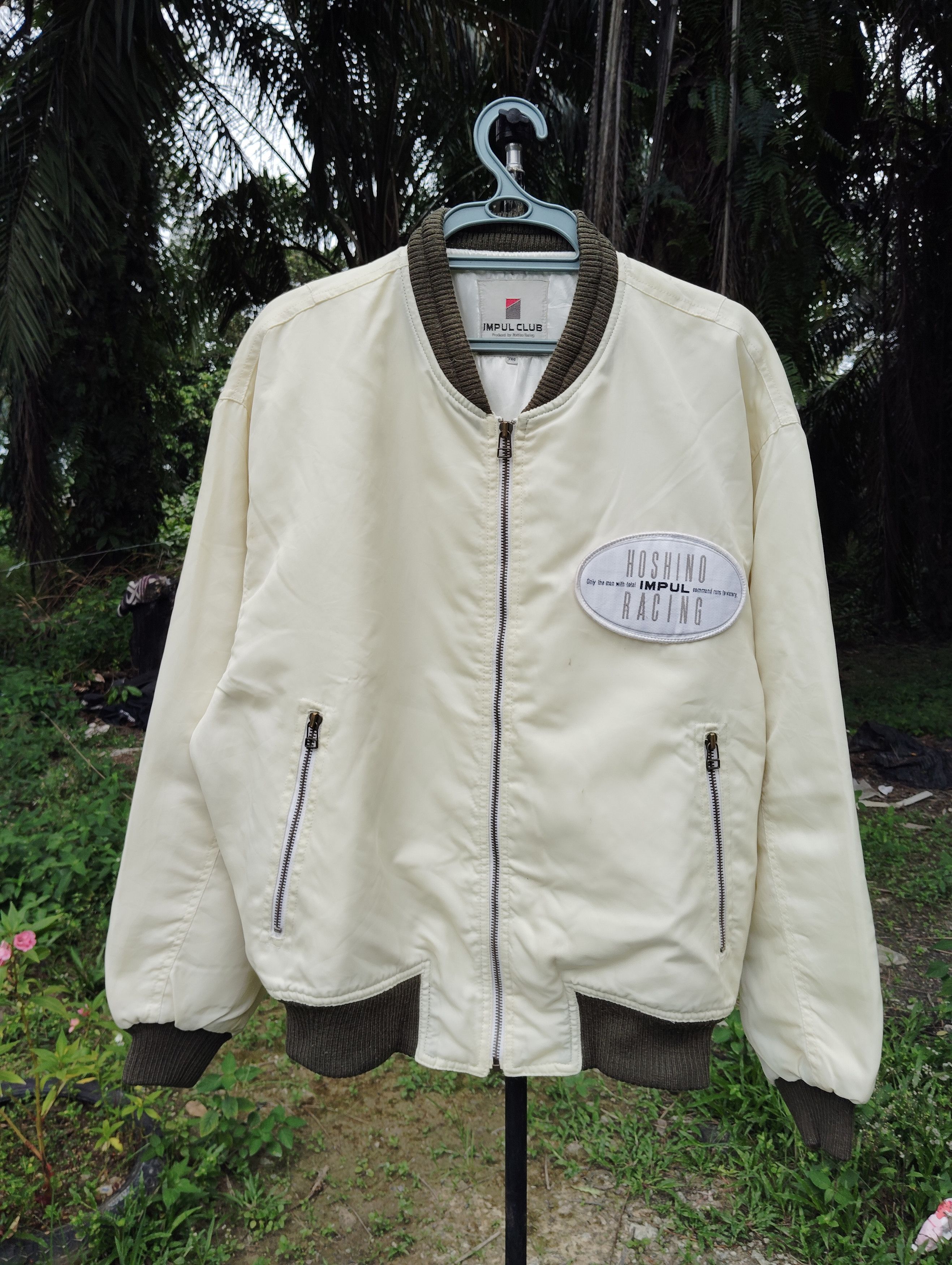 Vintage VINTAGE IMPULS RACING BOMBER JACKET Size US L / EU 52-54 / 3 - 2 Thumbnail