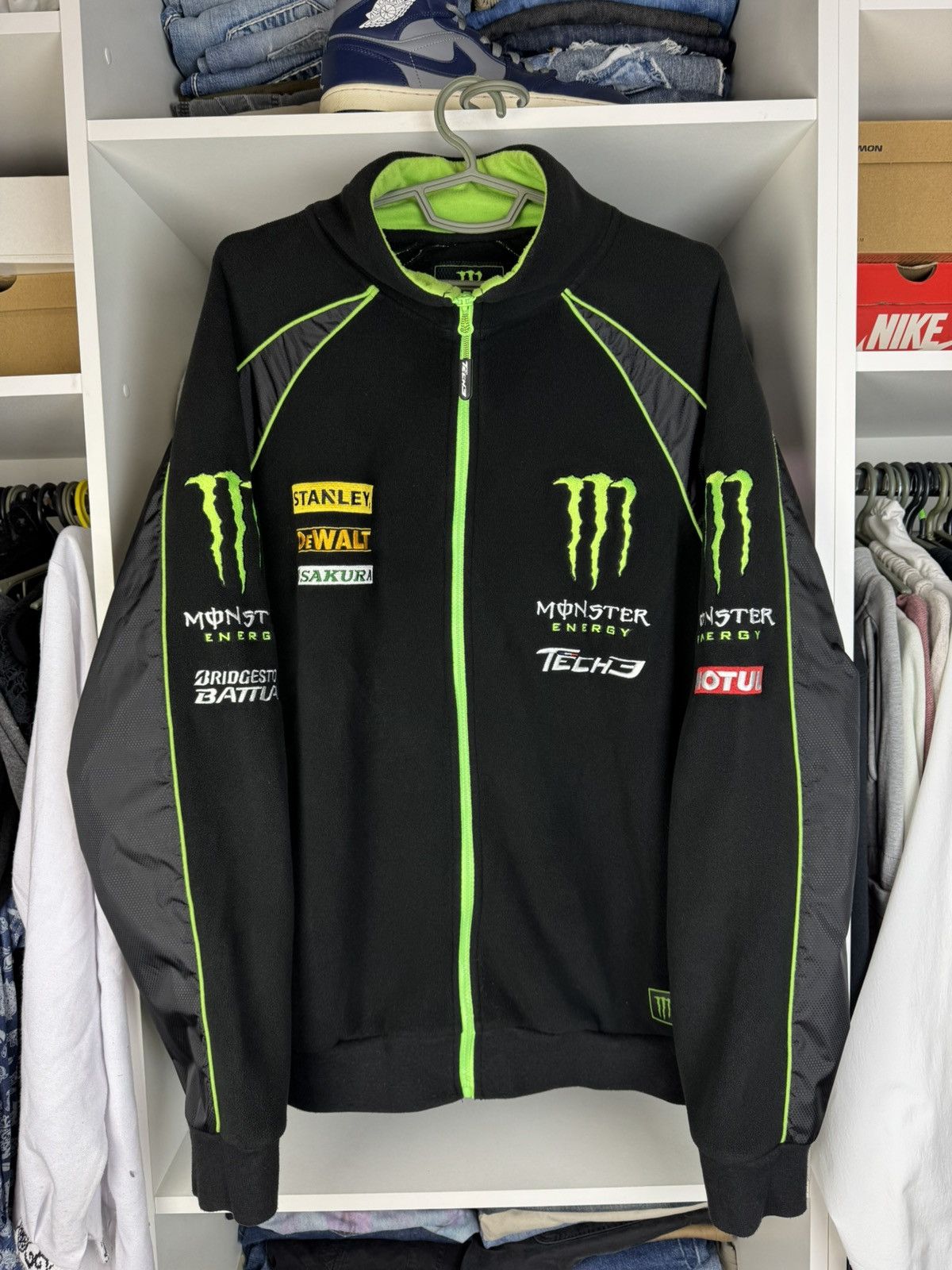 Other Monster Energy Moto Racing Fleece Jacket | Grailed
