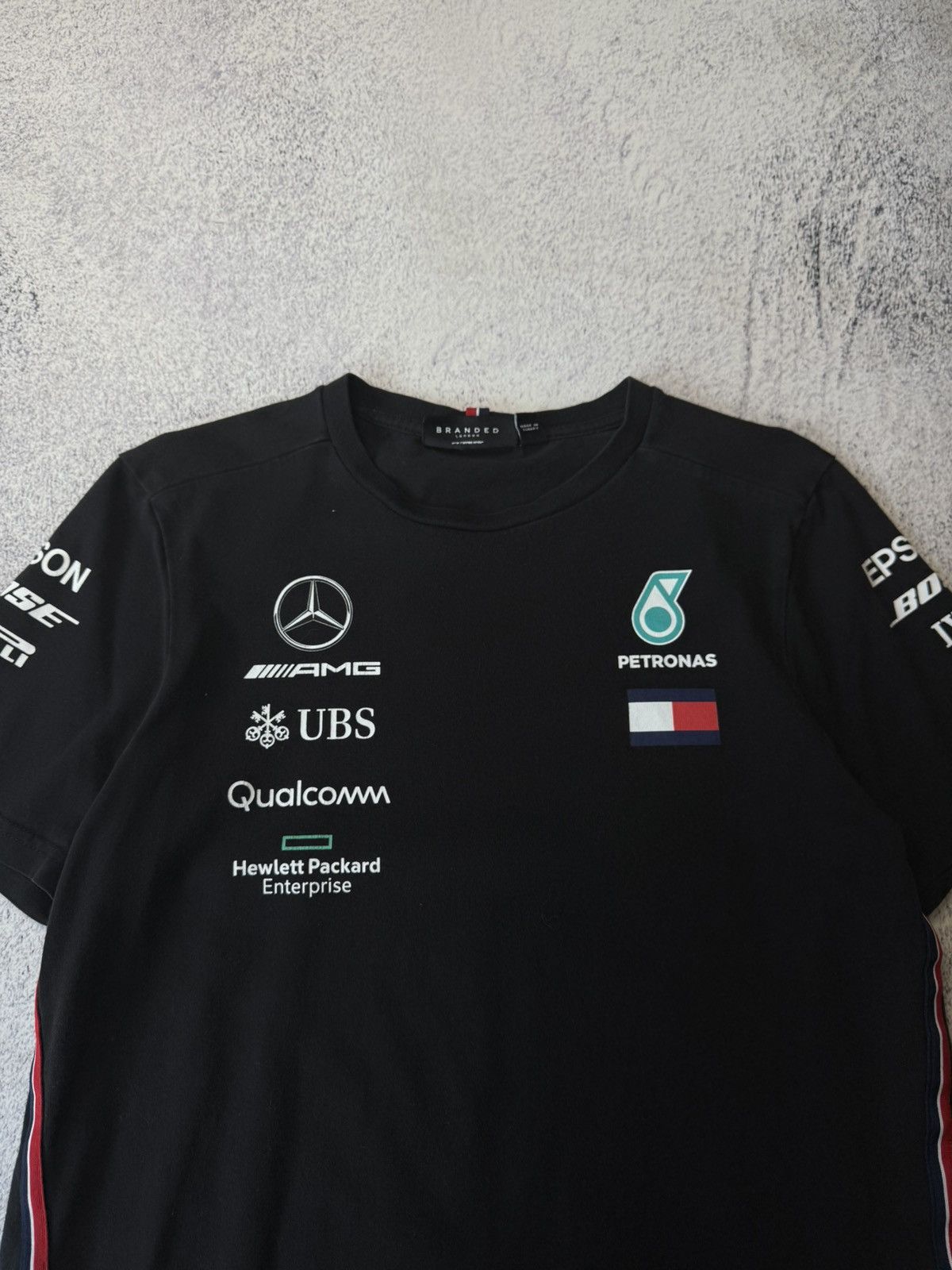 Mercedes-Benz Men's Mercedes Benz Petronas Hugo Boss Black Racing T-Shirt Size US S / EU 44-46 / 1 - 7 Thumbnail