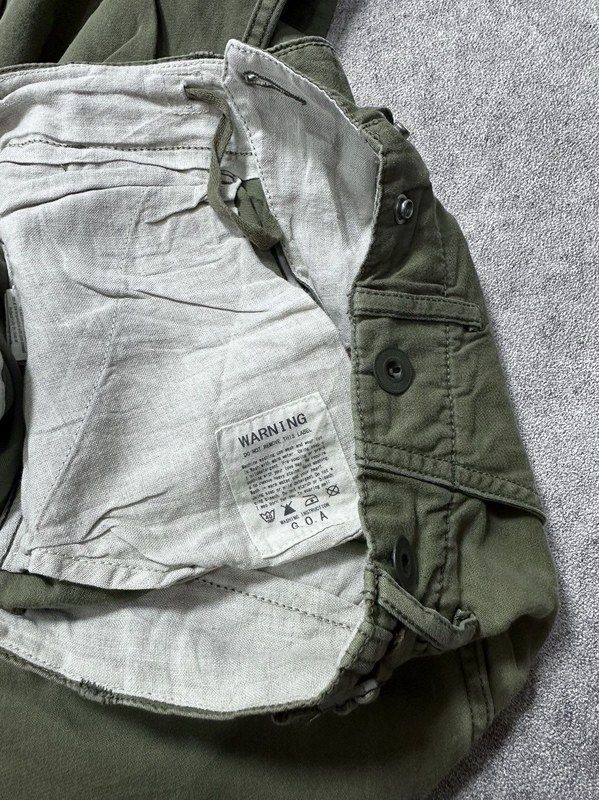 GOA Vintage GOA Millitary Pants Size US 30 / EU 46 - 7 Thumbnail