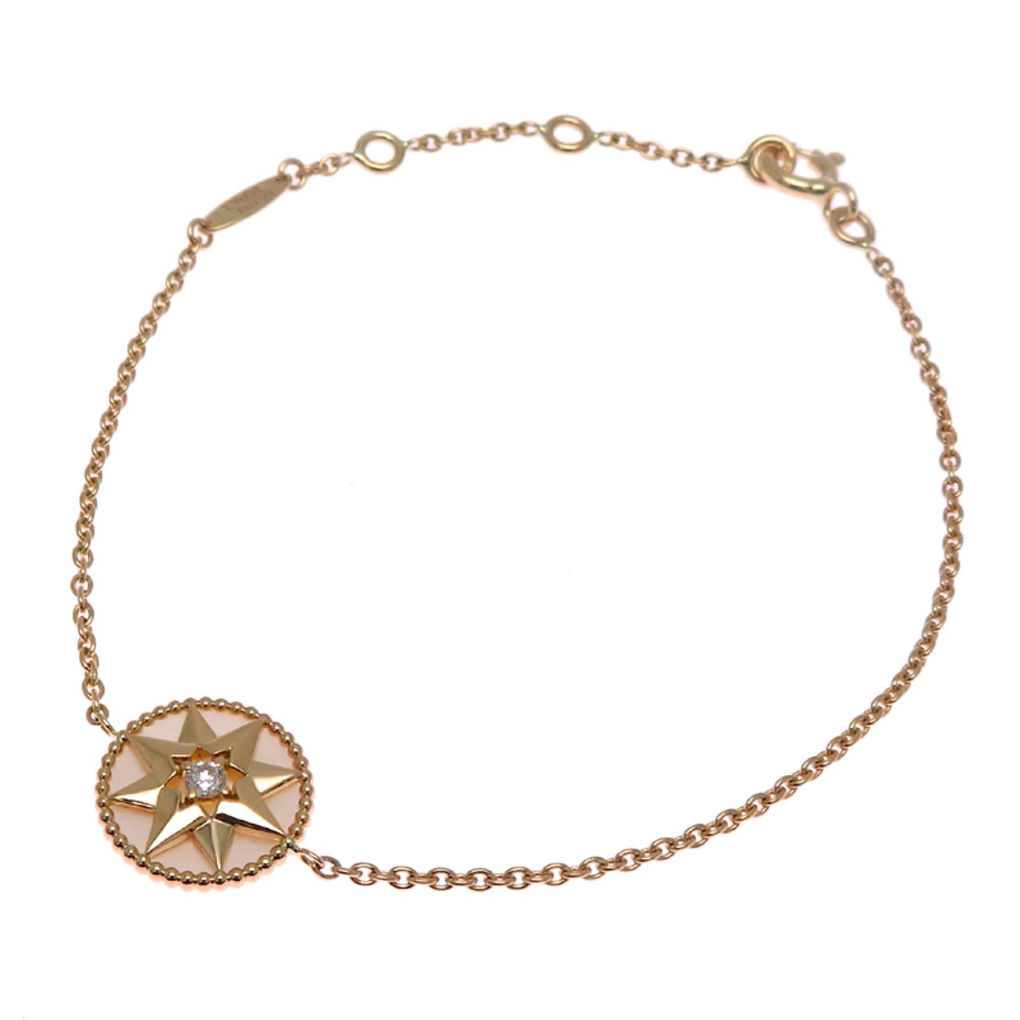 Dior Christian Dior Dior Rose Devant Women's Bracelet in 750 Yellow Gold Size ONE SIZE - 1 Thumbnail