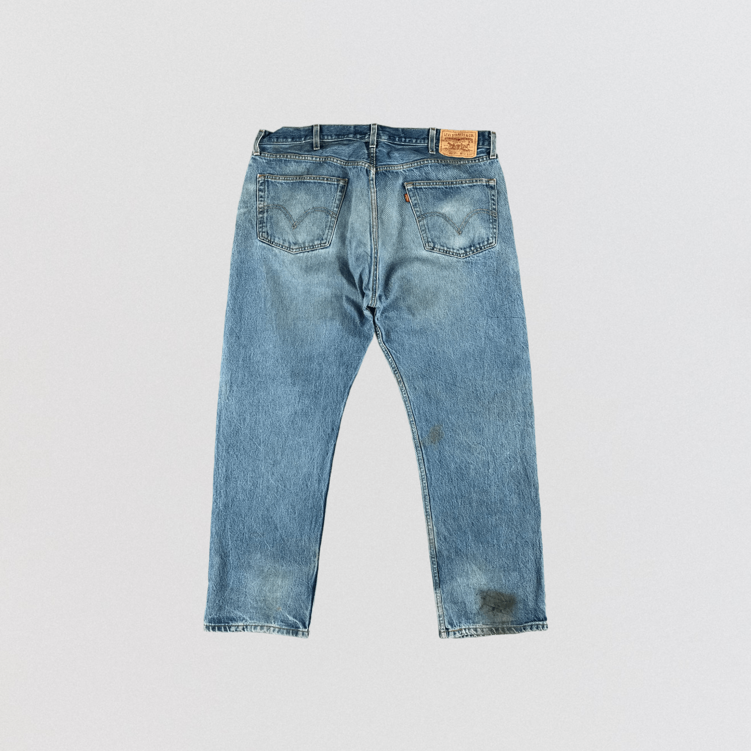 Levi's Vintage Blue Wash Levis 501 Jeans-JM3132 Size US 41 - 2 Thumbnail