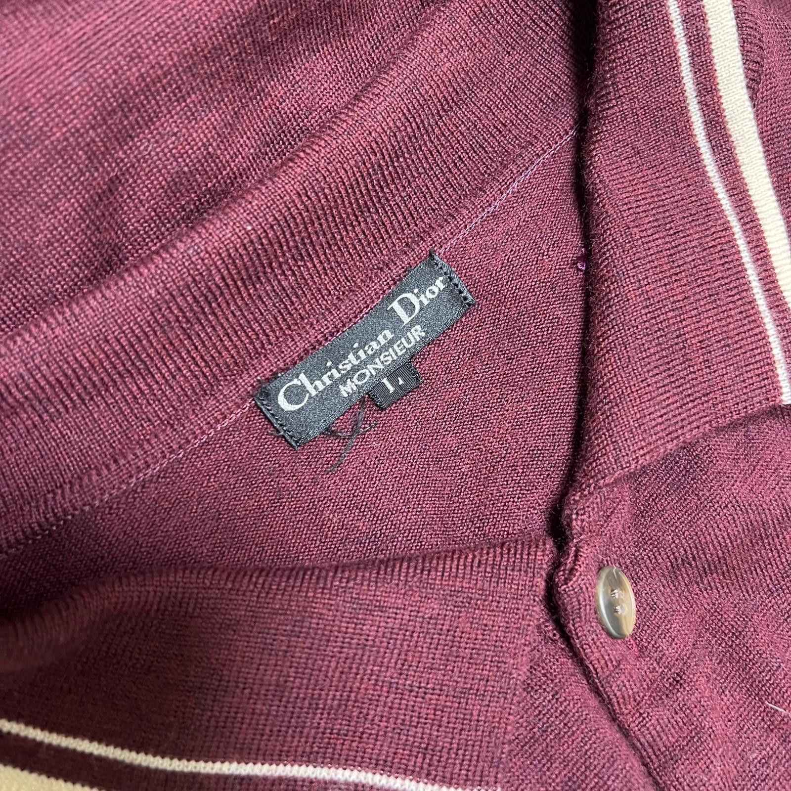 Christian Dior Monsieur Vintage Christian Dior Button Up Cardigan Size US L / EU 52-54 / 3 - 3 Thumbnail