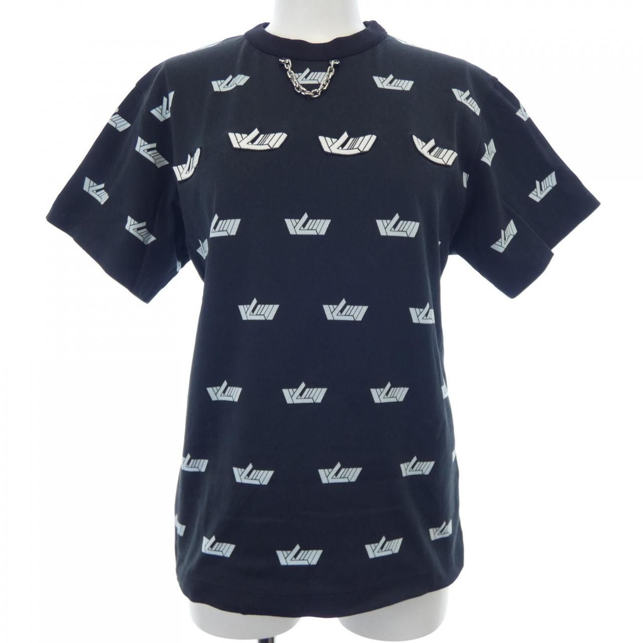 Louis Vuitton Louis Vuitton Louis Vuitton LV VITESSE Cotton T Shirt Textile T-Shirts FMTS01HG5 DUTY FREE for USA Size ONE SIZE - 1 Thumbnail