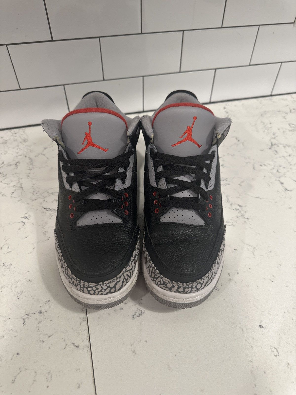 Jordan Brand Jordan Black Cement 3’s Size US 10.5 / EU 43-44 - 3 Thumbnail