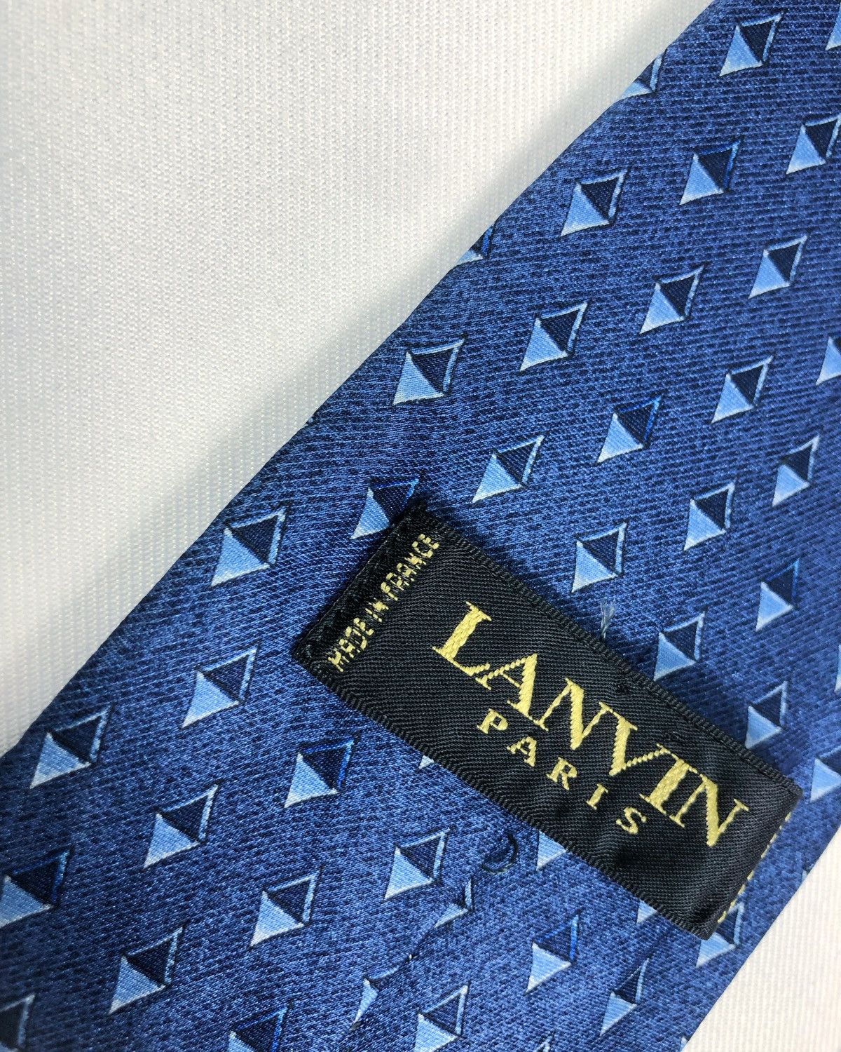 Lanvin Rare Lanvin Paris Silk Tie Made in France Size ONE SIZE - 7 Thumbnail