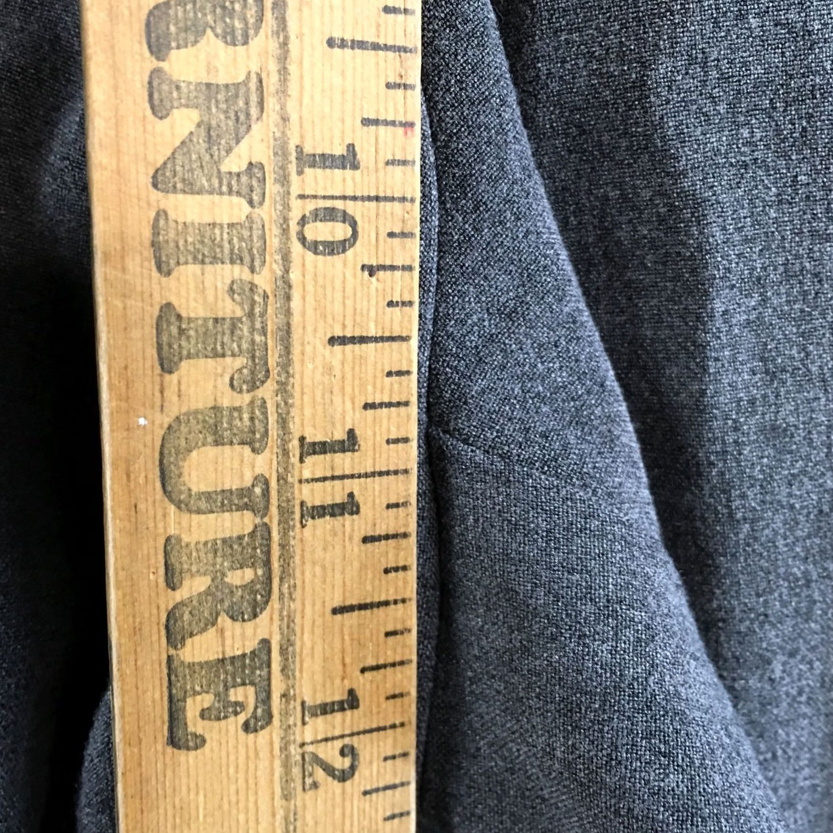 Kenneth Cole Kenneth Cole Dress Pants Womens 12 Gray Hi-Rise Bootcut Trouser Casual Dressy Formal Size 34" / US 12 / IT 48 - 7 Thumbnail
