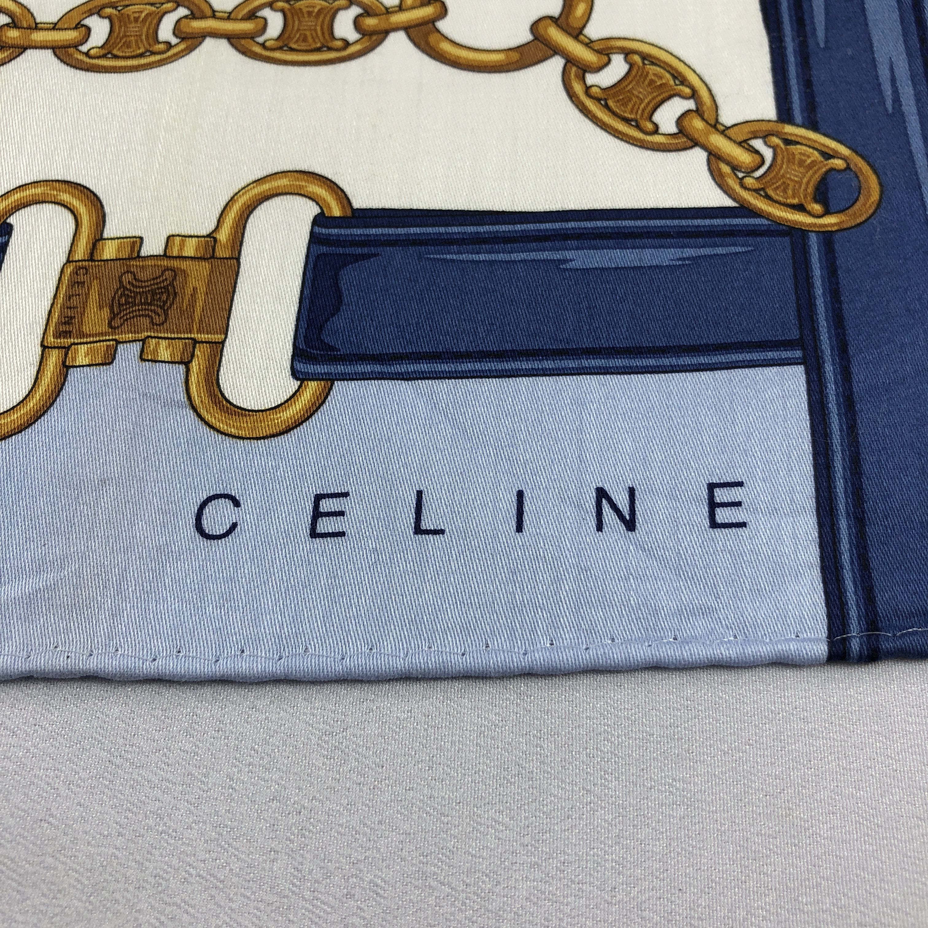 Celine Celine Handkerchief Neckerchief Bandana H2968 Size ONE SIZE - 3 Thumbnail