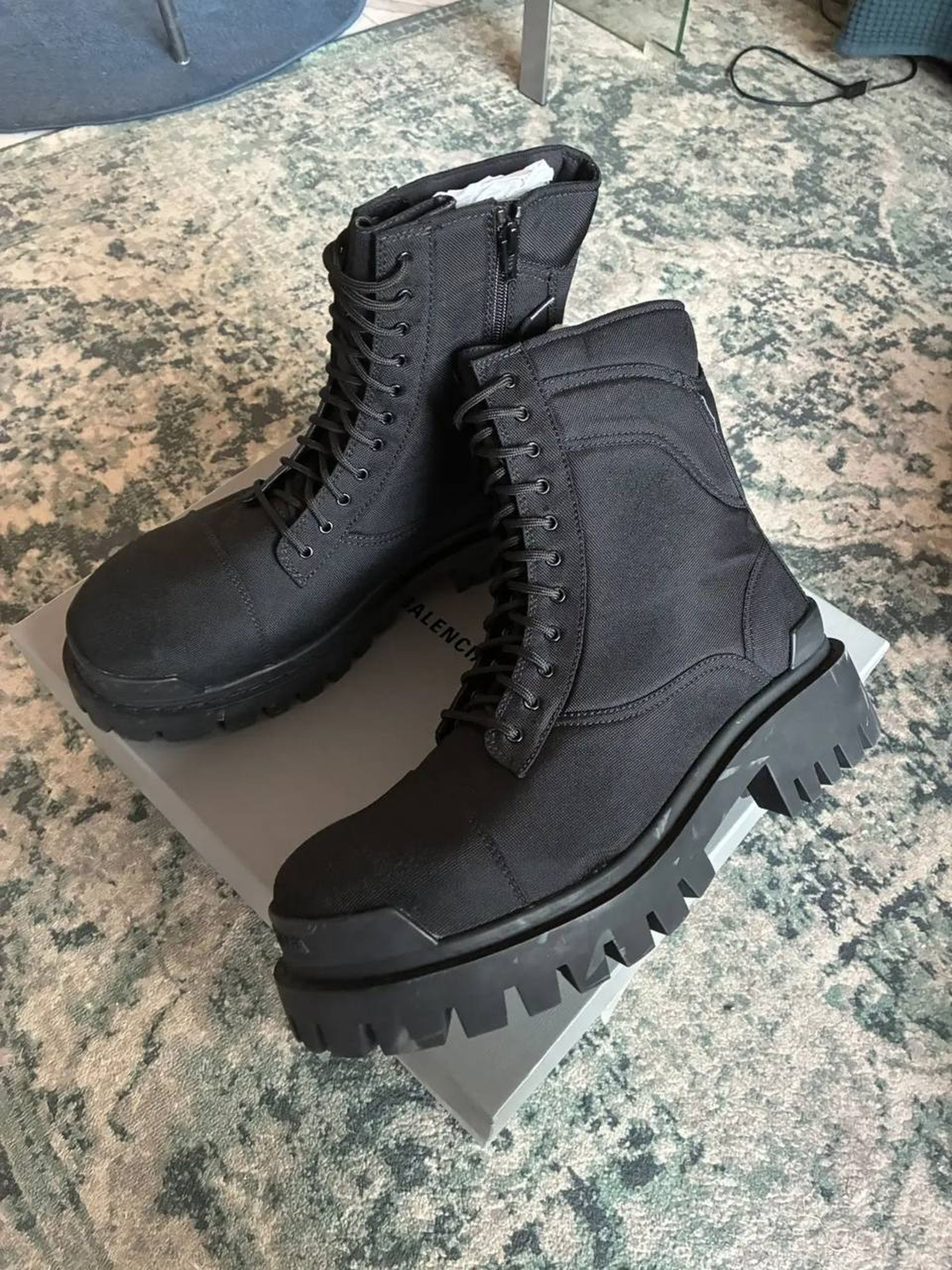 Balenciaga Combat Strike Boots