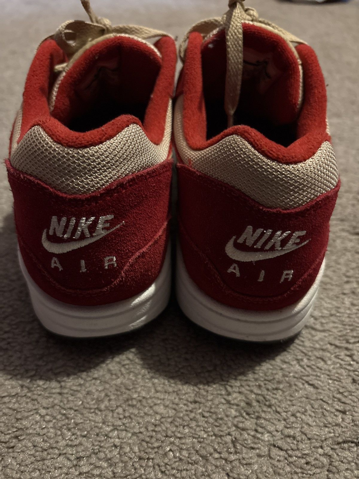 Nike red curry air max 1 Size US 10 / EU 43 - 2 Thumbnail