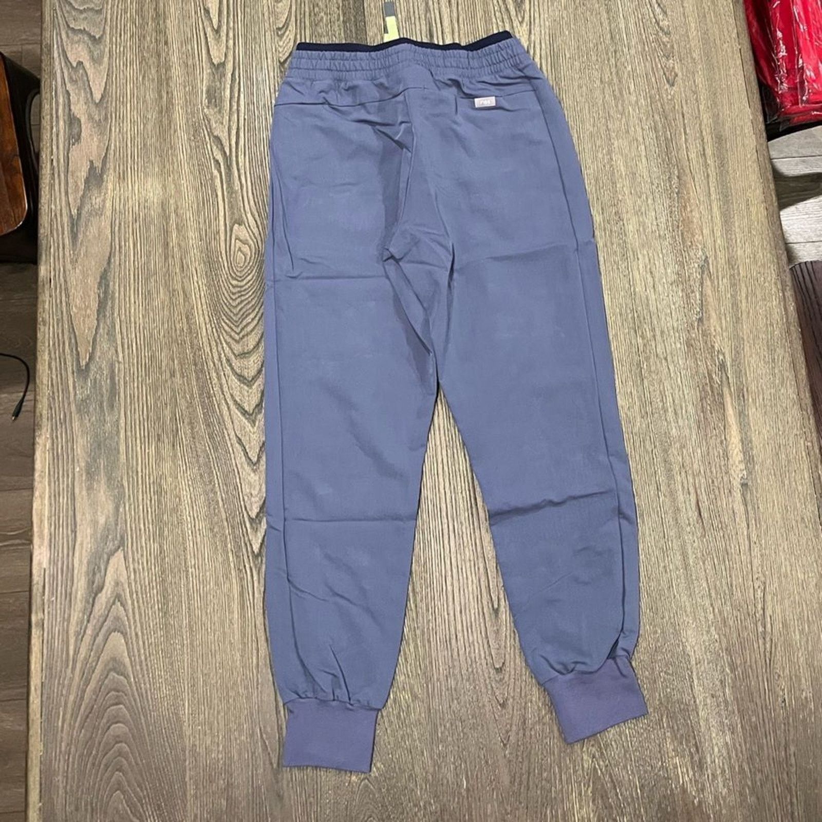 Vintage NWT Figs Mari Skinny Jogger Scrub Pants Drawstring ElasticXS Size 24" / US 00 / IT 34 - 9 Thumbnail