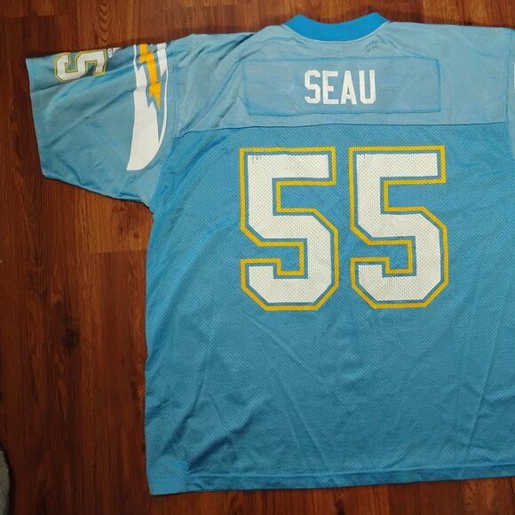 Other Vintage Adidas San Diego Chargers Junior Seau Jersey Size US XXL / EU 58 / 5 - 7 Thumbnail