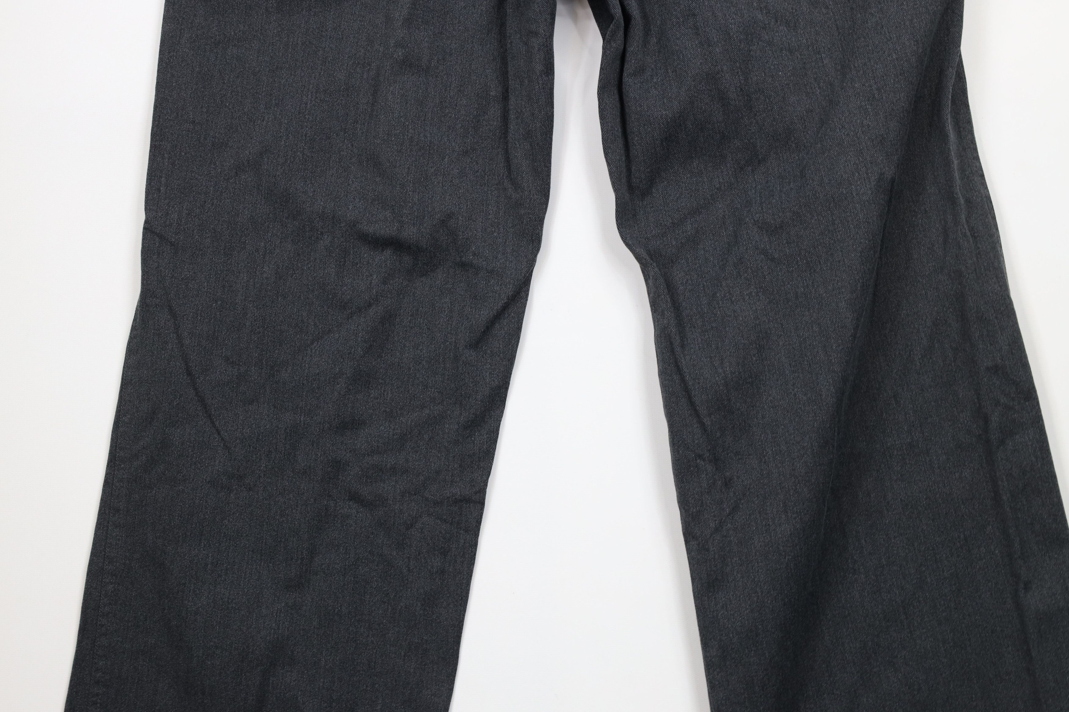 Gap × Vintage Vintage Y2K 2002 Gap Fit Heavyweight Wide Leg Pants Gray Size US 36 / EU 52 - 12 Thumbnail