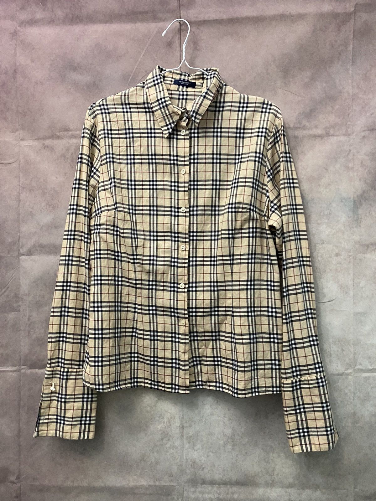image of Burberry Shirt Luxury Very in White, Women's (Size Medium)