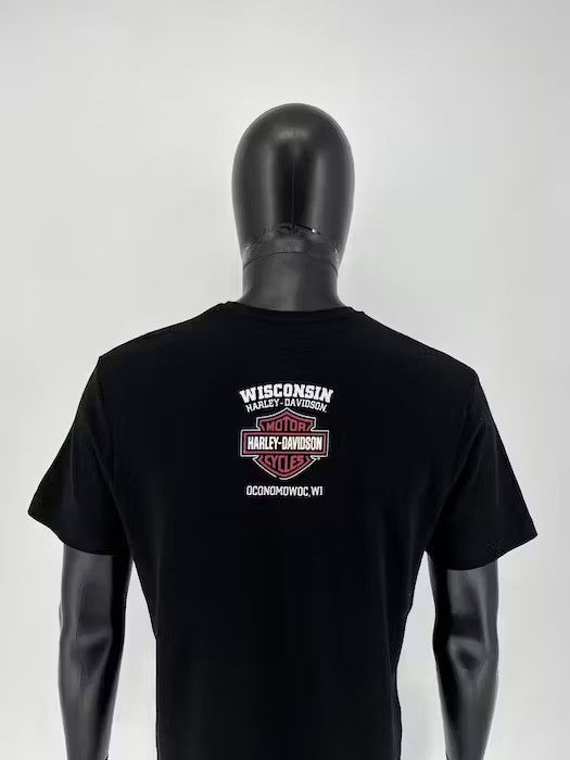 Harley Davidson × Vintage Y2K Harley Davidson Freedom American Flag Tee Size US XL / EU 56 / 4 - 6 Thumbnail