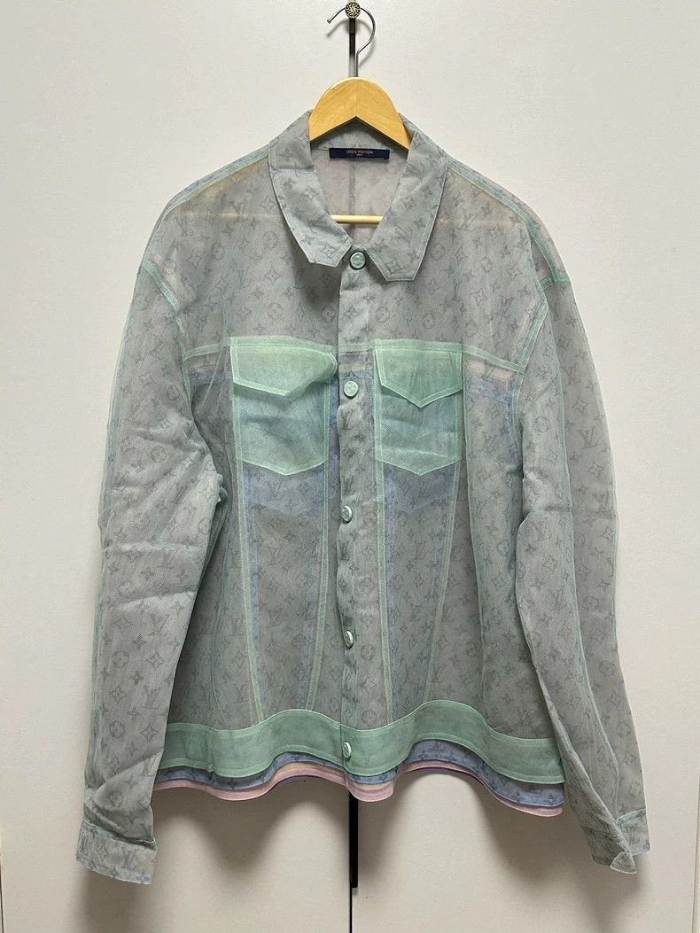 Louis Vuitton Louis Vuitton SS20 Denim Jacket Multi - dmc Size US XL / EU 56 / 4 - 1 Thumbnail