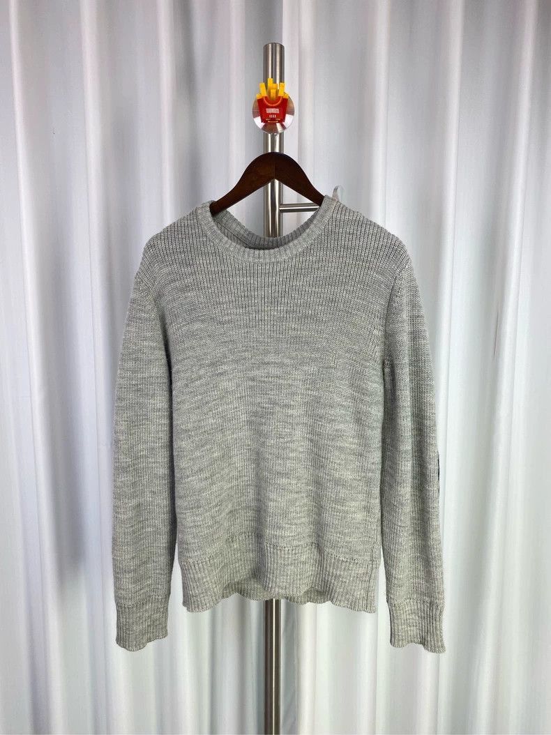 Visvim VisvimGray Water Droplet Sleeve Sweater-2504 Size US M / EU 48-50 / 2 - 1 Thumbnail