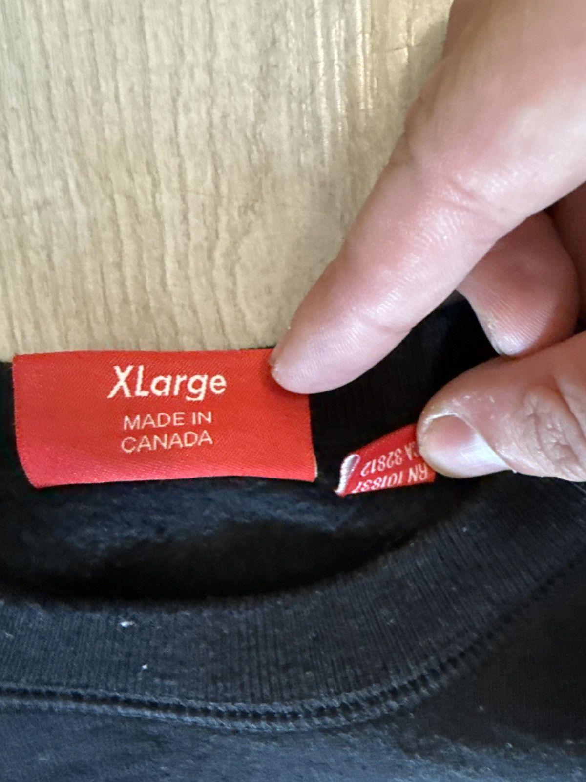 Supreme Supreme spin Crewneck black Size US XL / EU 56 / 4 - 5 Thumbnail