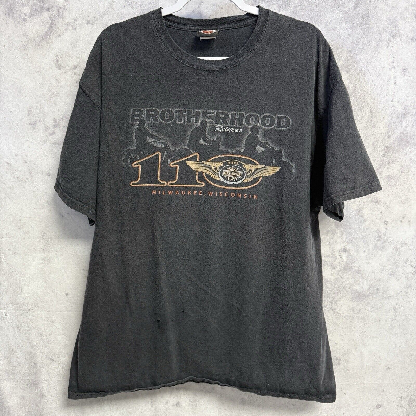 Harley Davidson Harley Davidson T Shirt Mens 2XL Black 2013 Y2K Arizona Bike Size US XXL / EU 58 / 5 - 1 Thumbnail