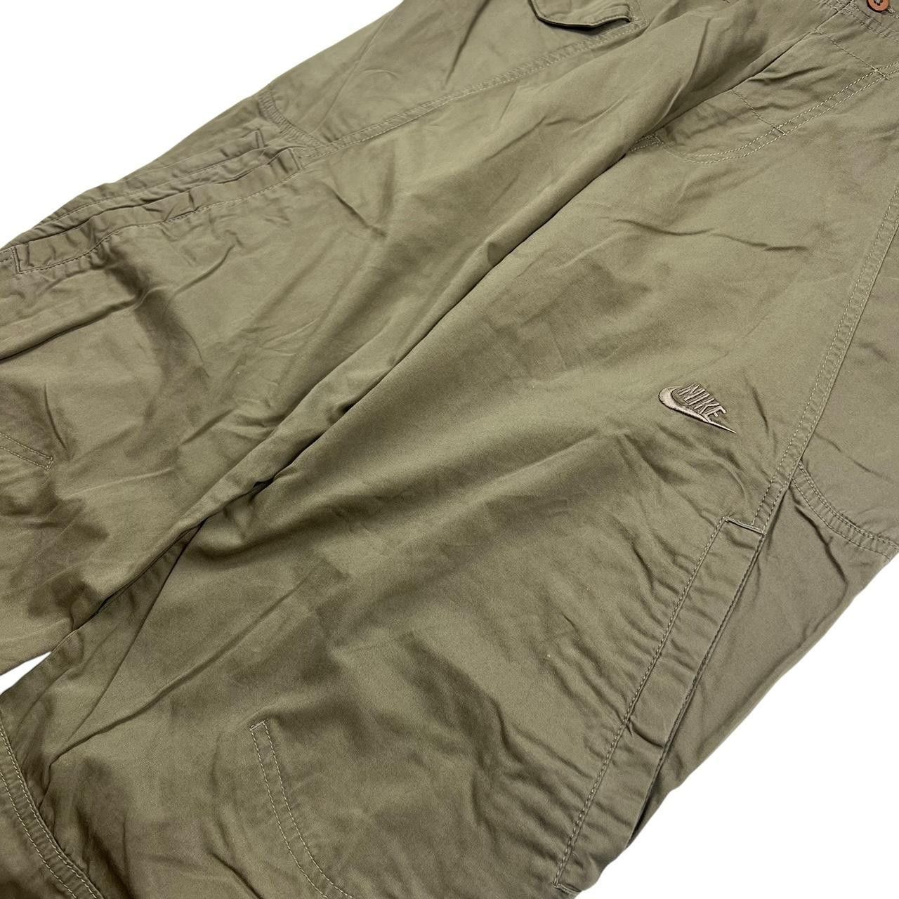 Nike Vintage Nike 2000s Cargo Trousers - Size Medium - Waist: 35” Size US 35 - 5 Thumbnail