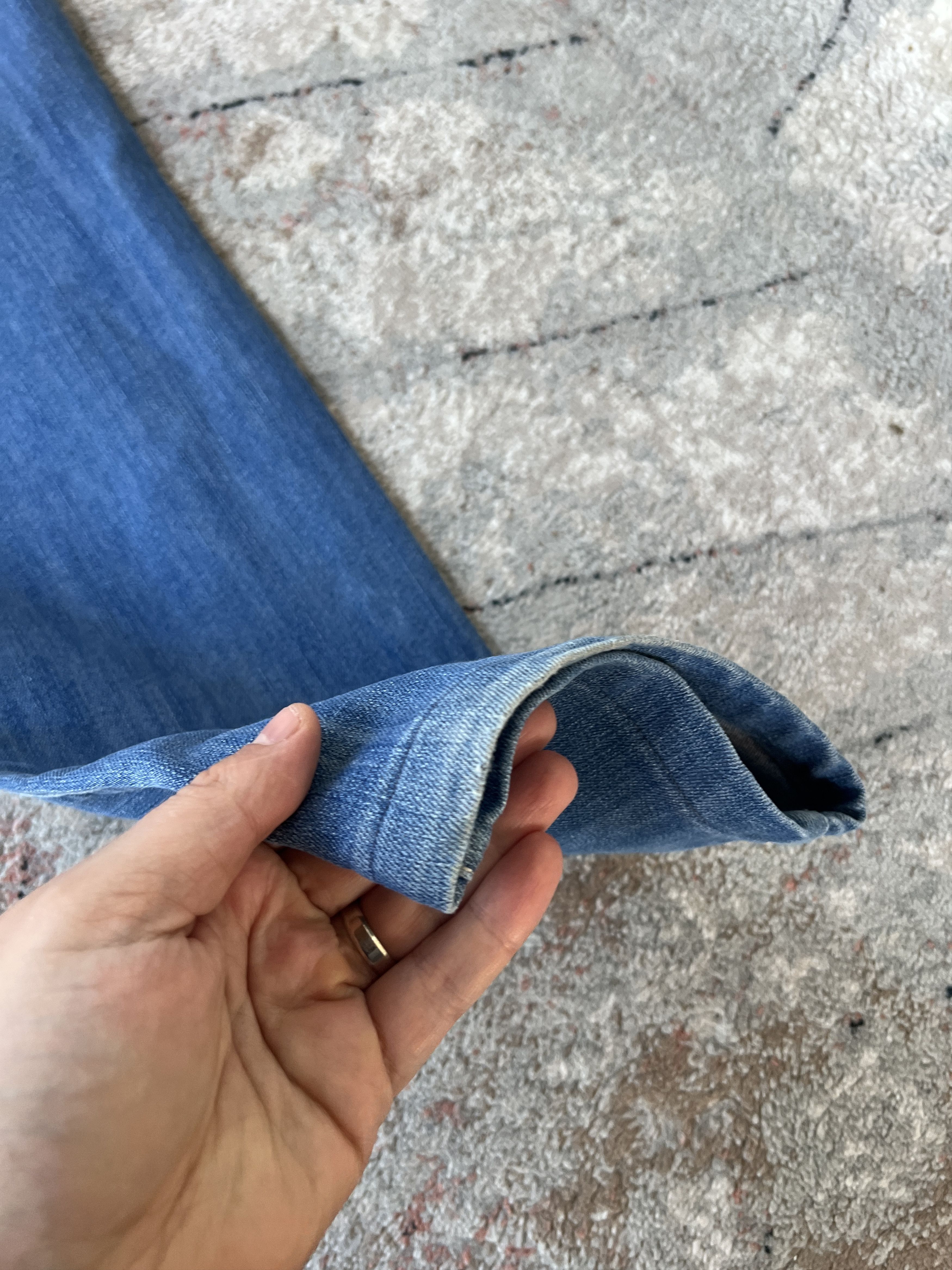 Armani Collezioni Armani Collezioni Jeans Metal Logo Size 31" - 4 Thumbnail