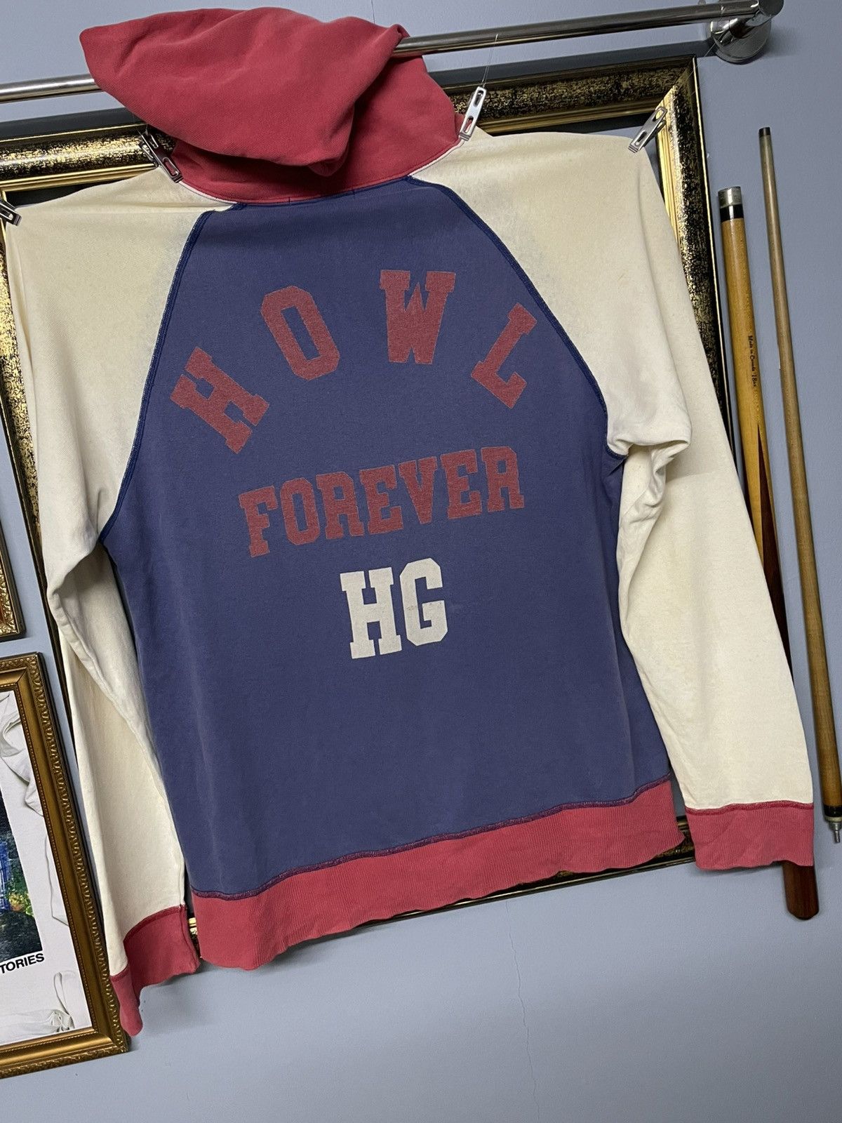 Hysteric Glamour Hysteric Glamour Hoodie Howl Forever Athletc Vibe Distressed Size US L / EU 52-54 / 3 - 2 Thumbnail
