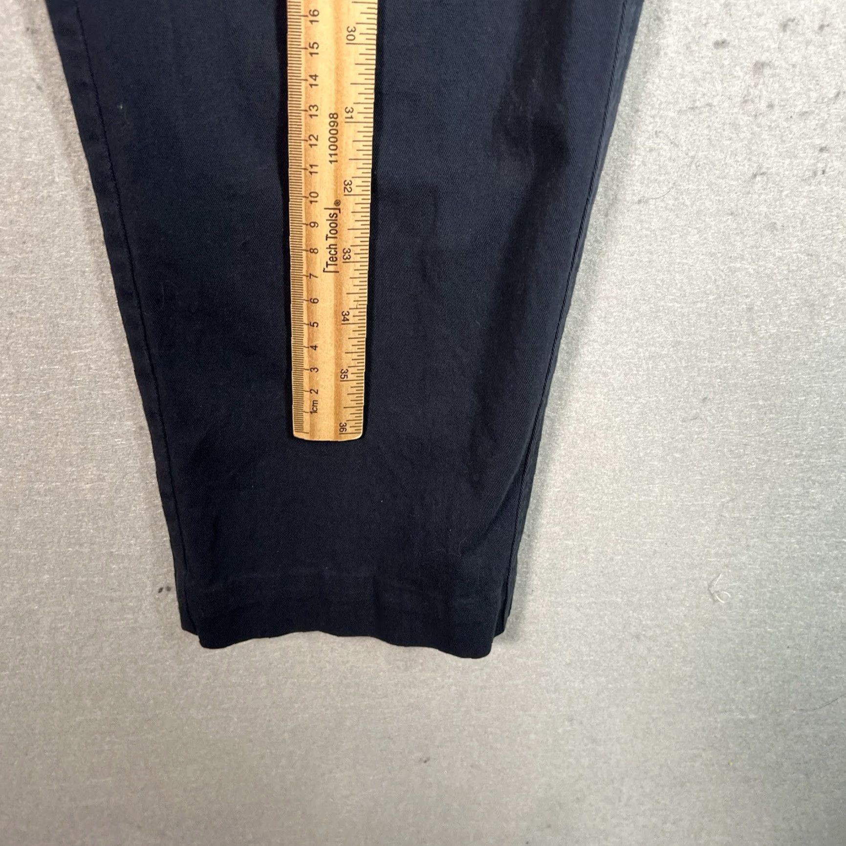 Everlane VINTAGE Everlane Slim Fit Pants Men 32 x 29 Cotton Blend Blue Chino 90s Mens Size US 32 / EU 48 - 3 Thumbnail