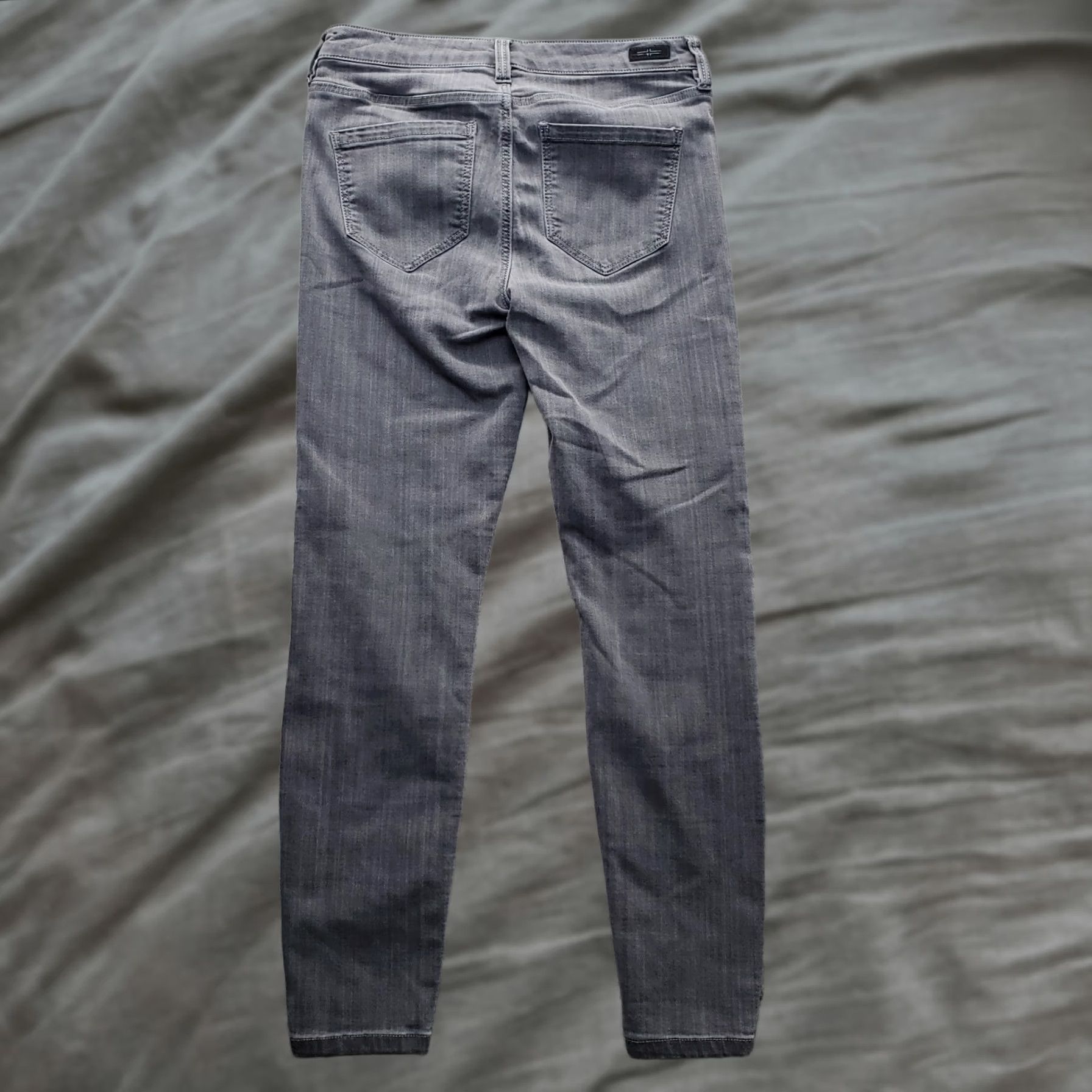 Vintage Liverpool Los Angeles Skinny Jeans Women's Gray Medium Wash 5-Pocket Design Size 2/26 Jeans Ladies 5-Pocket Gray Wash Size 26" / US 2 / IT 38 - 1 Thumbnail