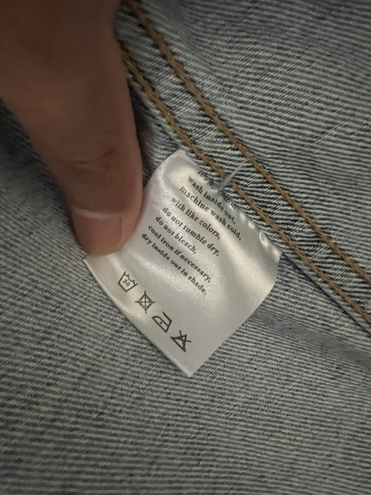 Ksubi Ksubi Denim Jacket Light Blue Sz. M Size US M / EU 48-50 / 2 - 5 Thumbnail