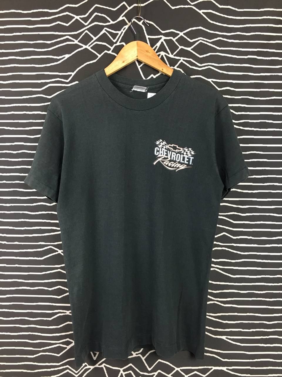 Mustang Vtg 90s FOTL Distressed Chevrolet Racing Tee Size US M / EU 48-50 / 2 - 12 Thumbnail