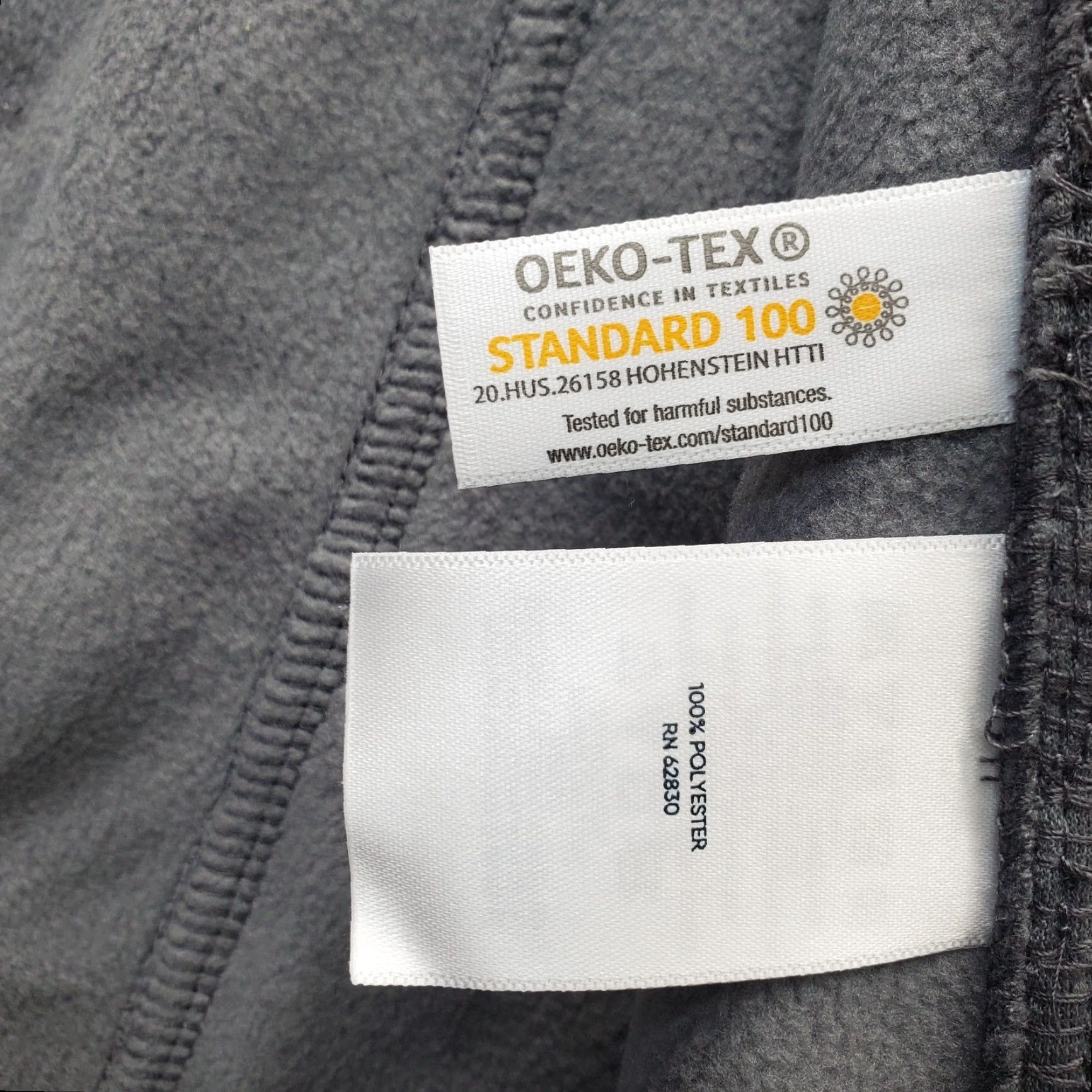 Lands' End Lands' End Marinac Vest Womens S Gray Fleece Sleeveless Mock Neck Full Zip Size S / US 4 / IT 40 - 6 Thumbnail
