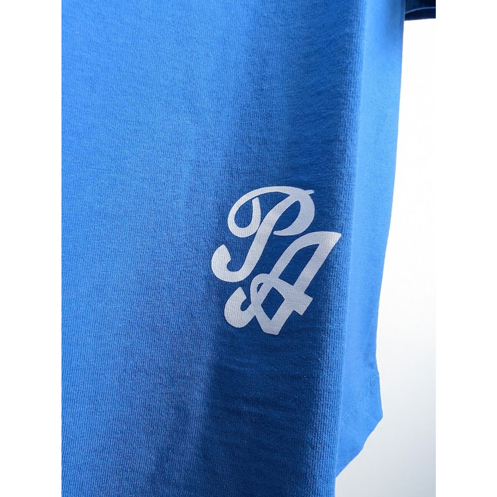 Palm Angels o1rshd1 Marine Logo Over T-Shirt in Blue / White Size US S / EU 44-46 / 1 - 8 Thumbnail
