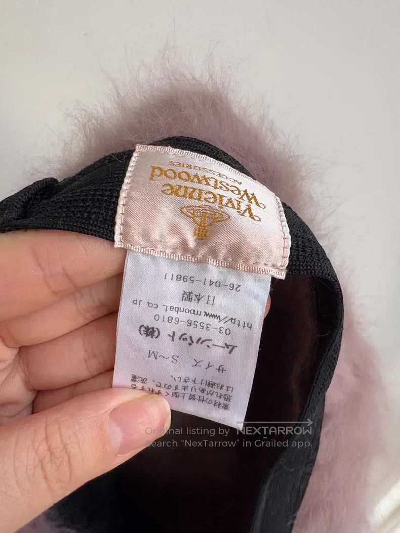 Vivienne Westwood Vivienne Westwood Fawn Brown Long Furred Saturn Beret Size ONE SIZE - 5 Thumbnail