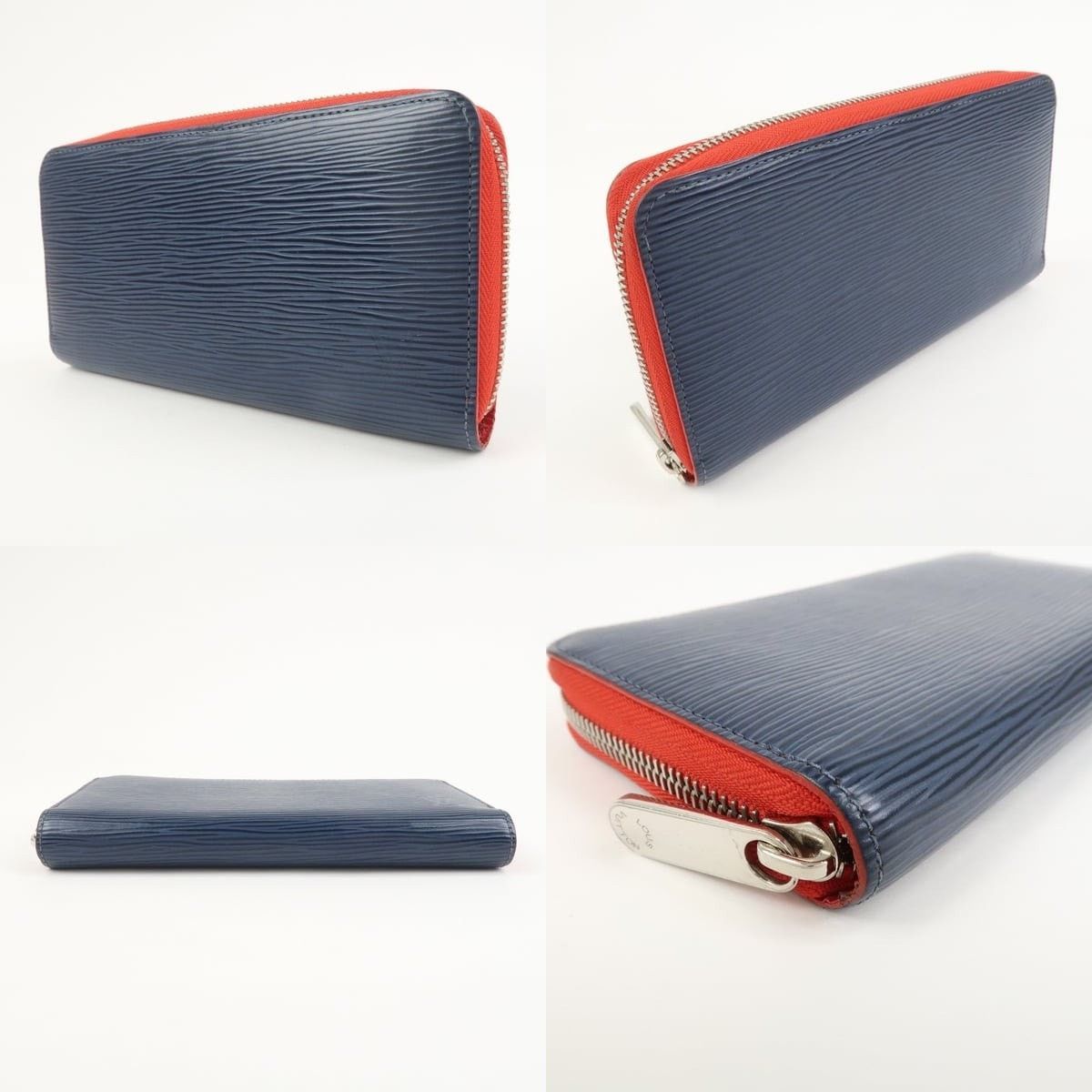 Louis Vuitton Louis Vuitton Epi Zippy Wallet Navy Size ONE SIZE - 3 Thumbnail