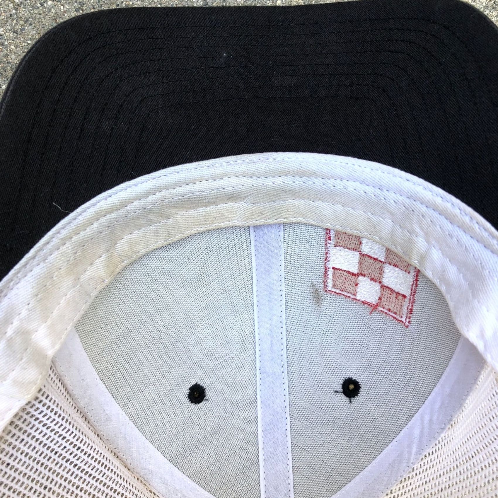 Vintage RICHARDSON Purina Mills Dog Chow Logo Trucker Hat Men's Grey Snapback Cap Size ONE SIZE - 4 Thumbnail