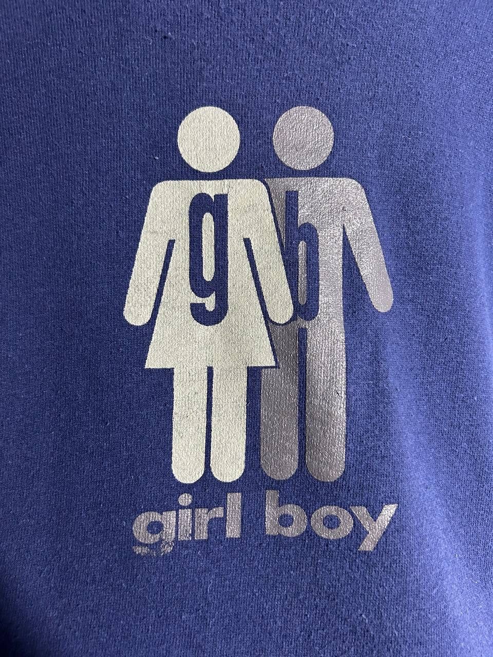 Girl Skateboards Vintage 90s Girl Boy Centre Logo Skate Sweatshirt Size US M / EU 48-50 / 2 - 8 Thumbnail