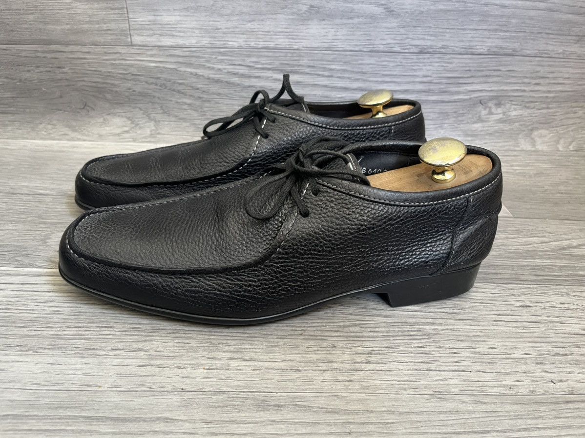 J.M. Weston J m Weston pebble grain dress lether shoes uk 8E Size US 9 / EU 42 - 4 Thumbnail