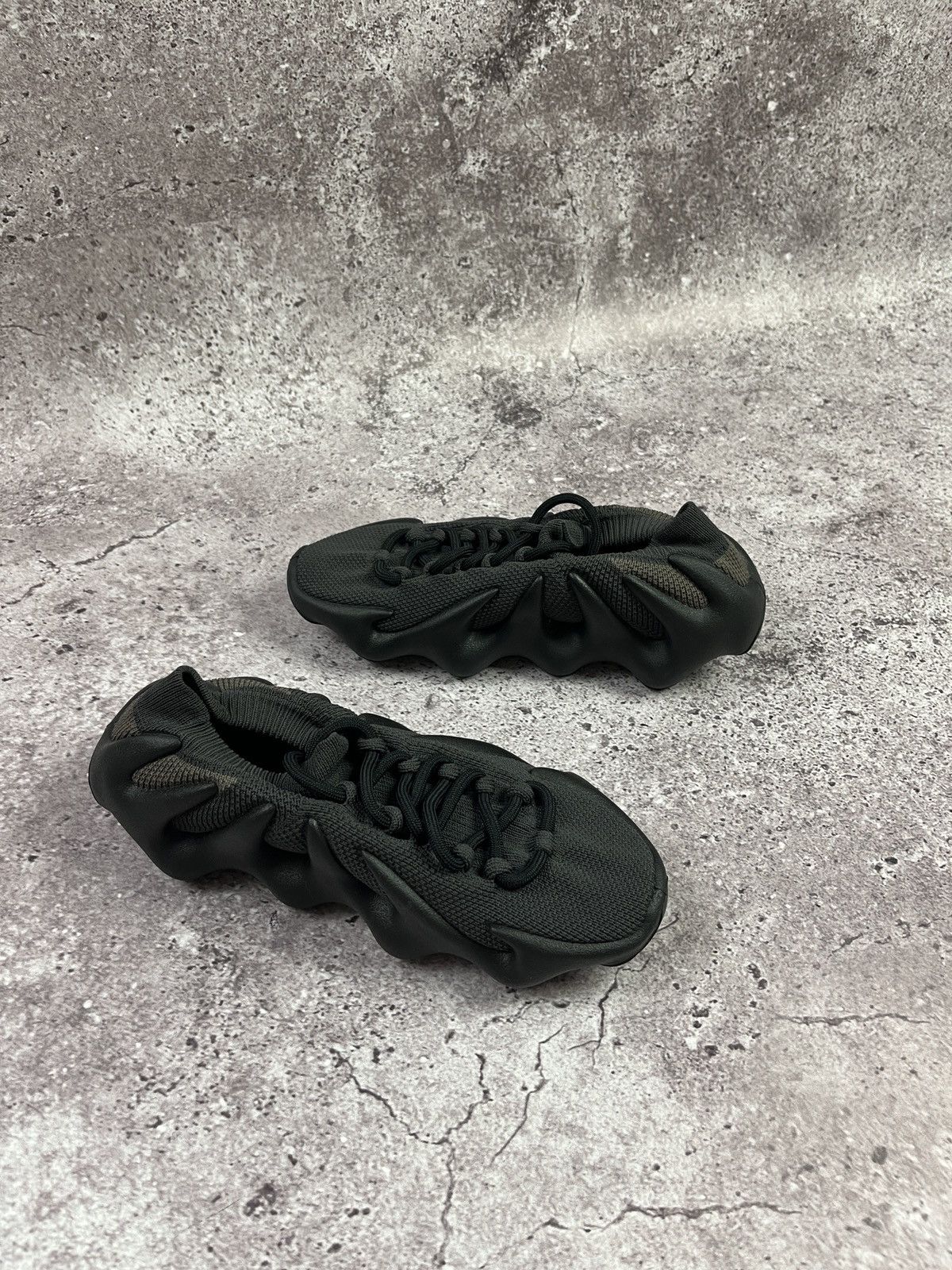 Adidas × Kanye West Adidas Yeezy Knit Runner Black Sneakers Women EU37 Techwear Size US 7.5 / IT 37.5 - 1 Thumbnail
