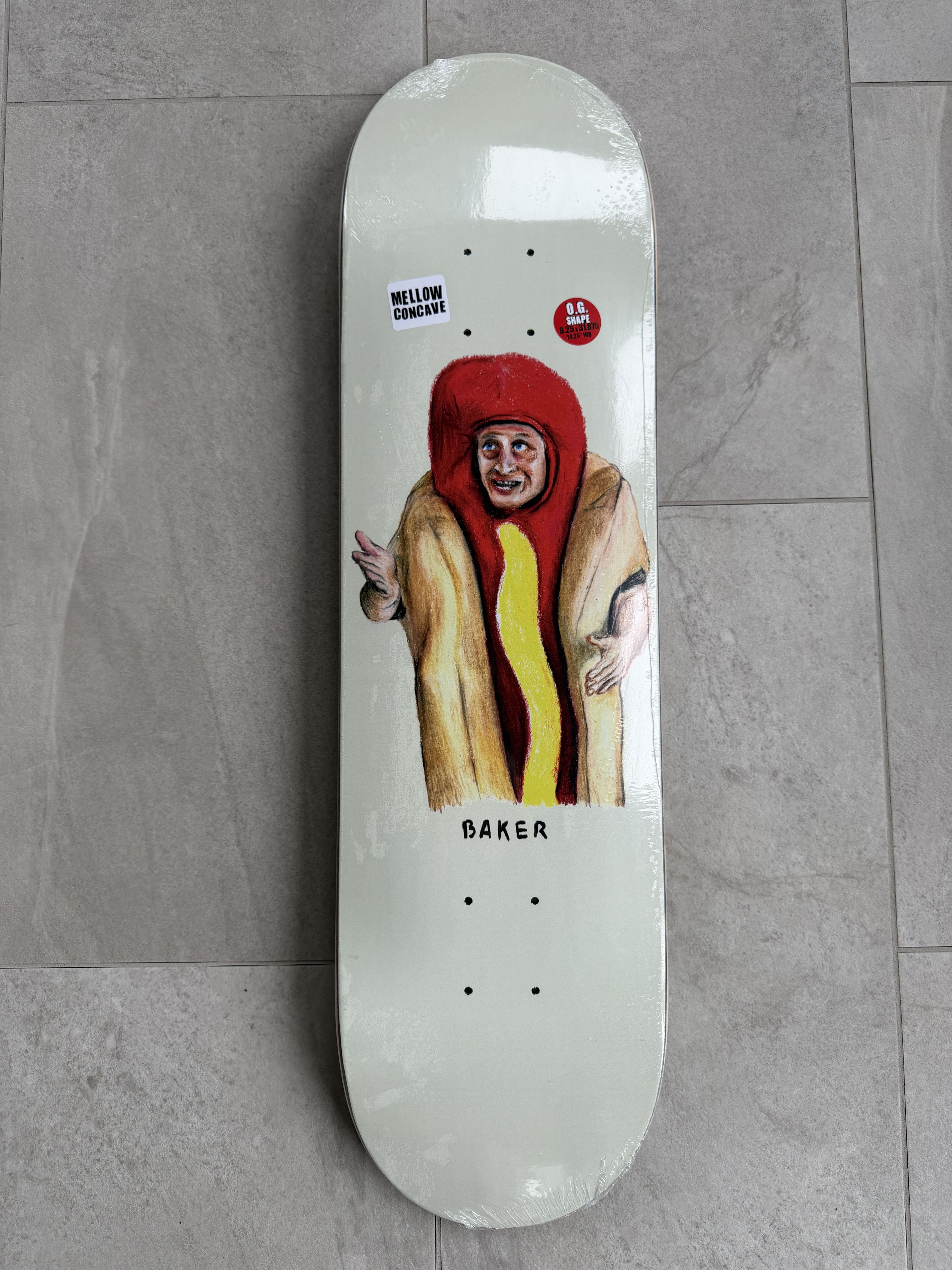 Other Tim Robinson Baker Spanky Raaandomm Skateboard in White Size ONE SIZE - 1 Thumbnail