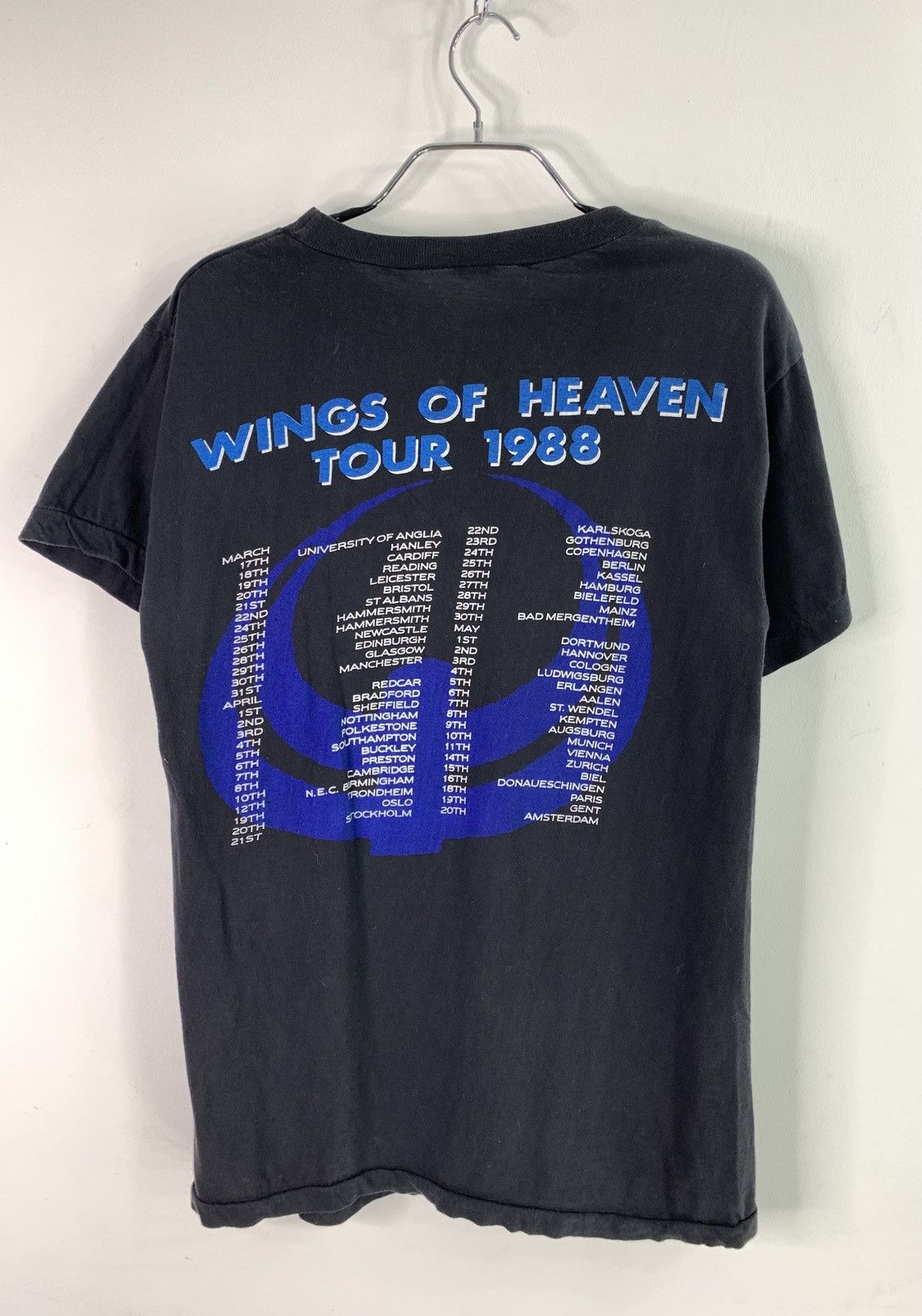 Band Tees × Vintage Vintage Magnum Wings Of Heaven Tour 1988 T-Shirt S/M Size Size US S / EU 44-46 / 1 - 4 Thumbnail