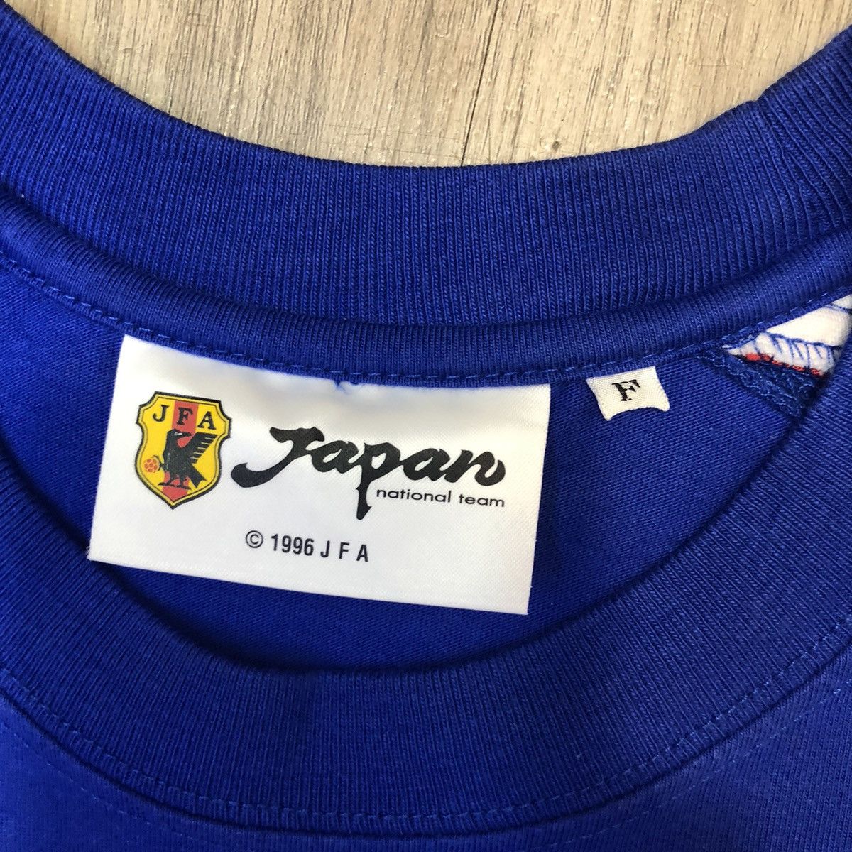 Japanese Brand Japan 2000 soccer tee #10 Nakamura Size US L / EU 52-54 / 3 - 7 Thumbnail